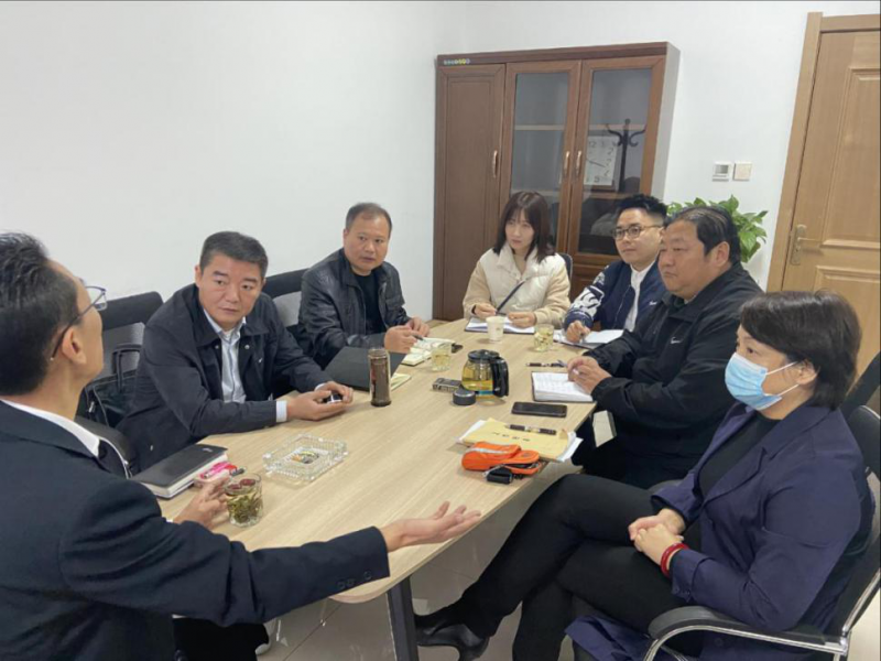 筑牢安全防線，沖刺年度目標--集團公司領導到泰弘公司、榮弘公司 檢查指導工作